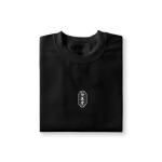 Bai Wu Chang lantern minimalist design printed on black t-shirt